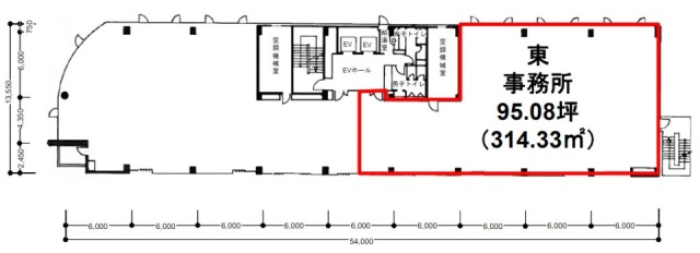 名古路木場ビル東 間取り図