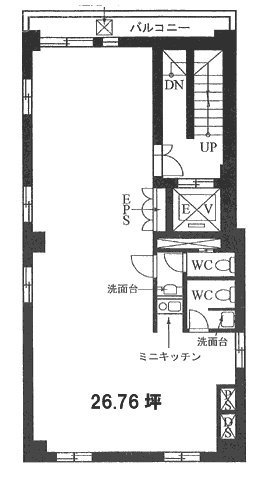 Oビル2F 間取り図