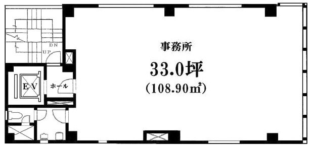 ヤマトビル4F 間取り図