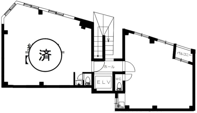 小倉ビルB 間取り図