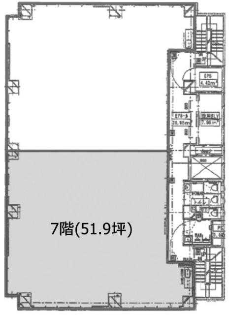 麹町プレイス7F 間取り図