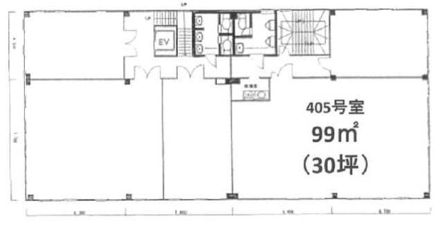 第1笠原ビル405 間取り図