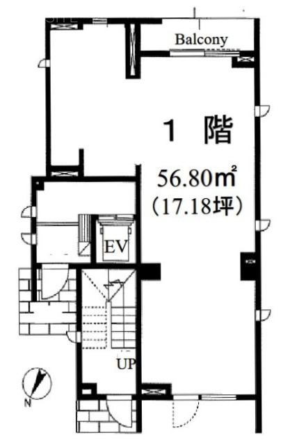 Murata Building1F 間取り図