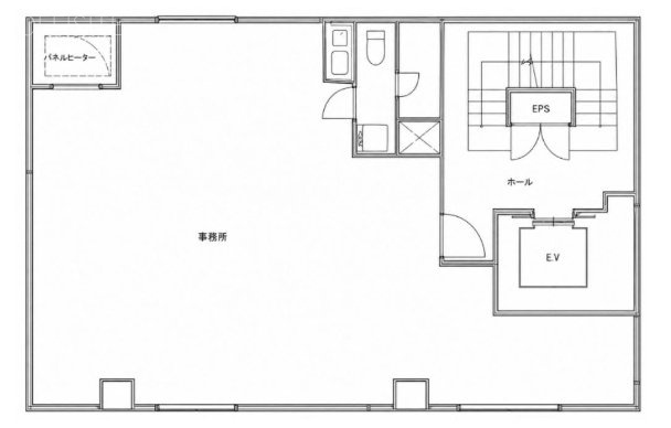 レアル新宿6F 間取り図