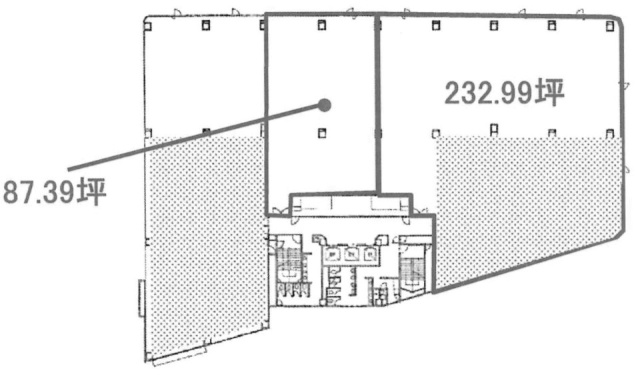 KDX東品川ビル2F 間取り図