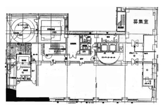 日土地亀戸ビル1F 間取り図