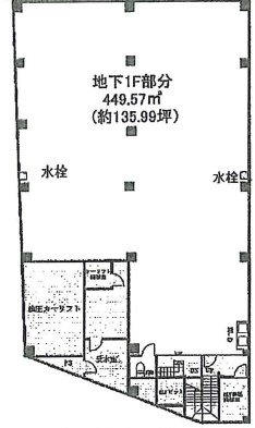 豊伸ビルB1F 間取り図