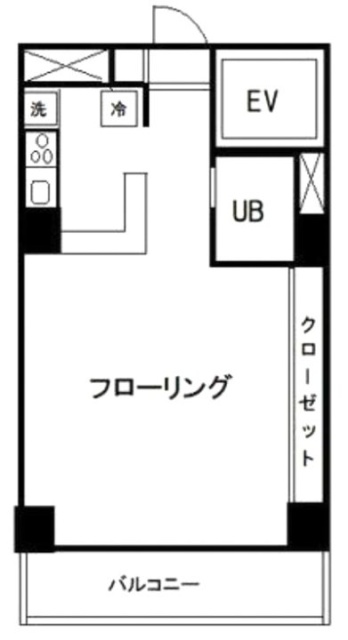 セントラル第二青山4F 間取り図