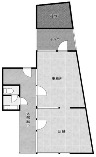 メゾン千駄ヶ谷102 間取り図