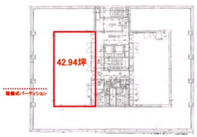 NMF茅場町ビル9F 間取り図