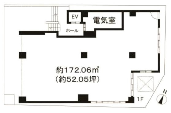 第一ファミールビル1F 間取り図