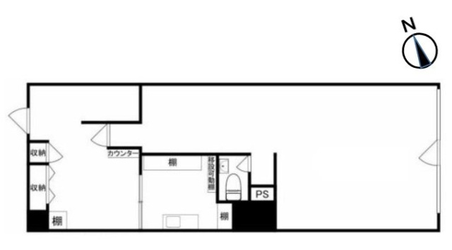 朝日三番町プラザ1F 間取り図