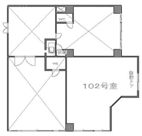 ホリグチビル102 間取り図