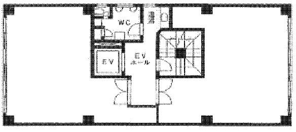 協同開発ビル東側 間取り図