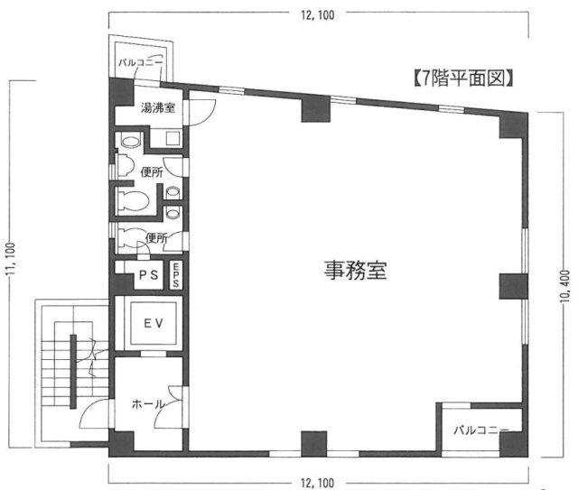 池田ビル7F 間取り図