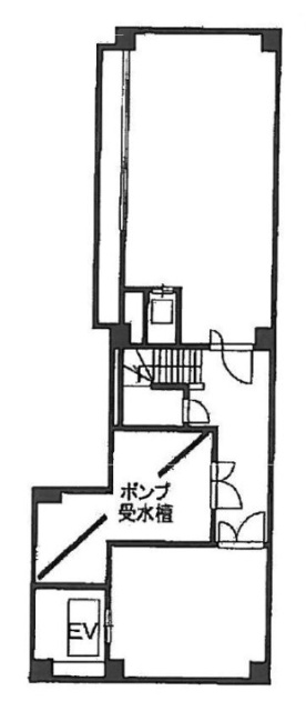 御徒町K1ビルB1F 間取り図