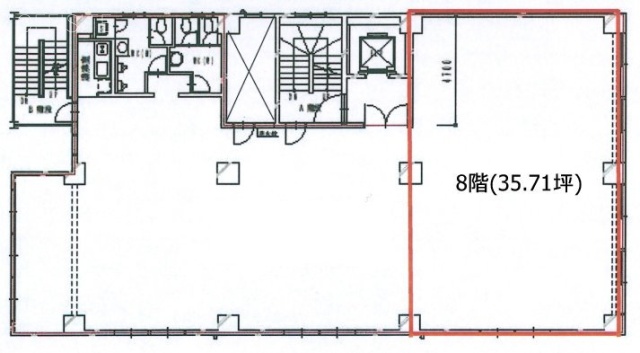 豊国ビル8F 間取り図