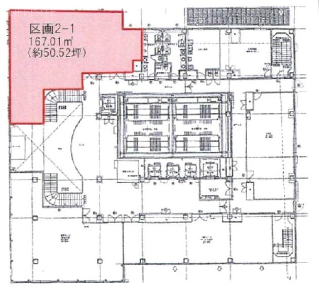 ダイワロイネット横浜公園・ストロングビル201 間取り図