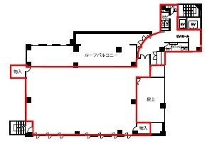 YKBエンサインビル12F 間取り図