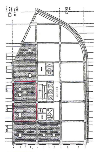 The Kanda 282② 間取り図