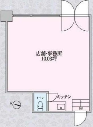 アーバネックス原宿ビル1F 間取り図