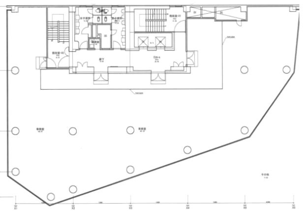 渋谷DTビル9F 間取り図