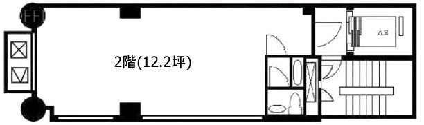 ル・グラシエルBLDG.192F 間取り図