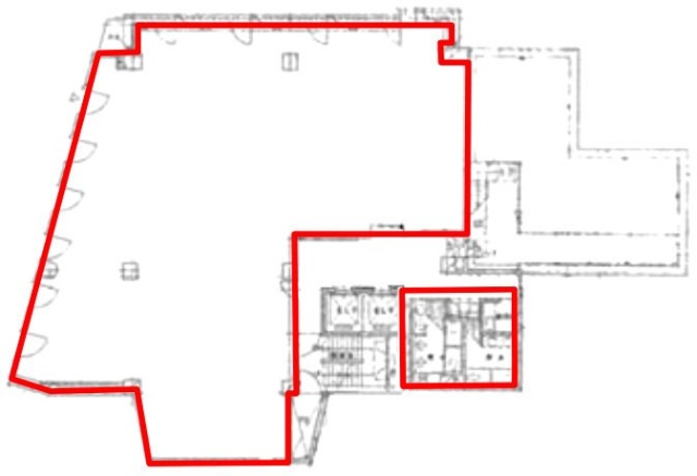 プライム高田馬場4丁目ビル5F 間取り図