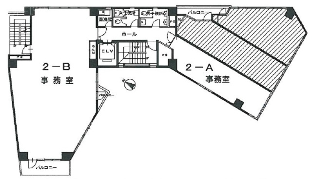 神田ミハマビルB 間取り図