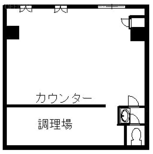 シャンボール菊川ビル101 間取り図