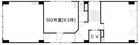 大洋ビル502 間取り図