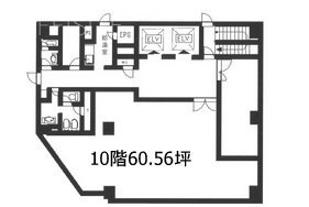 高輪台グリーンビル10F 間取り図