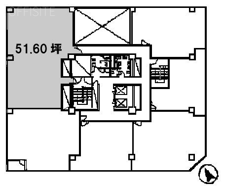 マリンビル4F 間取り図