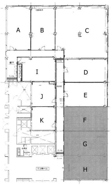 新国際ビル8F 間取り図