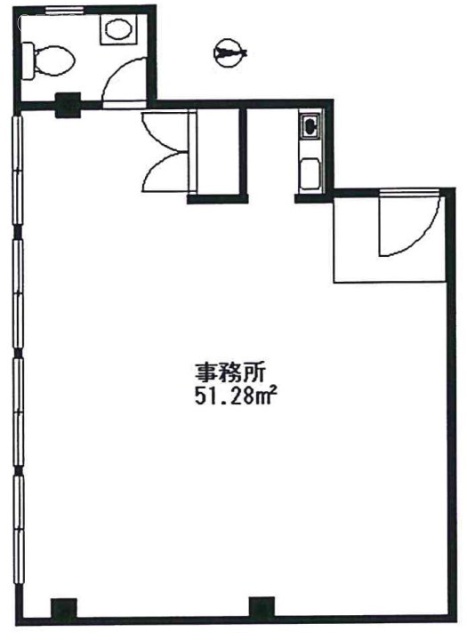 飛高堂SOHOビル204 間取り図