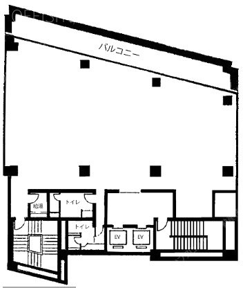 ダイヤフゲンビル8F 間取り図