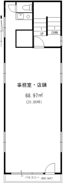 東陽ビル3F 間取り図