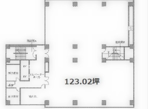 松村ビル本館5F 間取り図