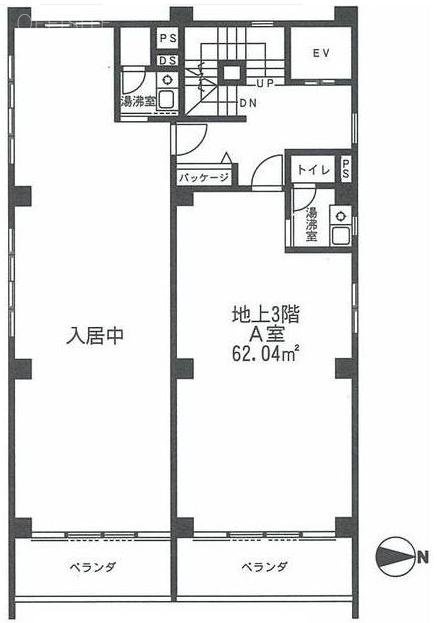 倶会(ともえ)ビルA 間取り図