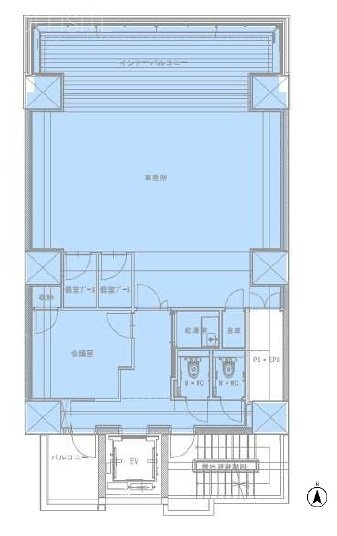 CIRCLES渋谷8F 間取り図