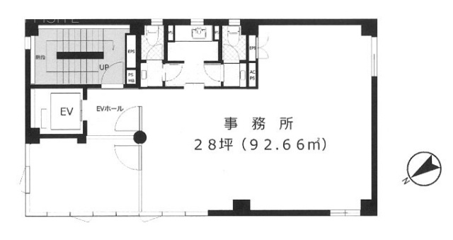 WWビル3F 間取り図