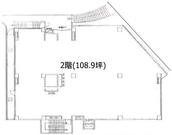 TNK第6ビル2F 間取り図