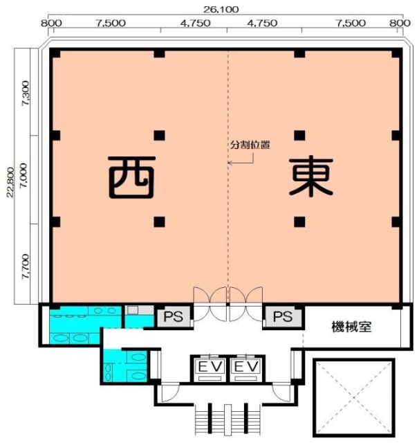 大宮中央ビル東 間取り図