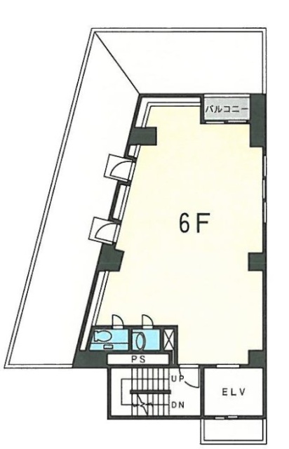 恵比寿イーストスクエア6F 間取り図