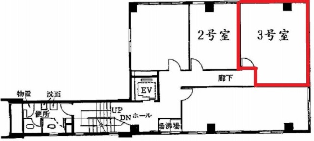 矢板ビル3 間取り図