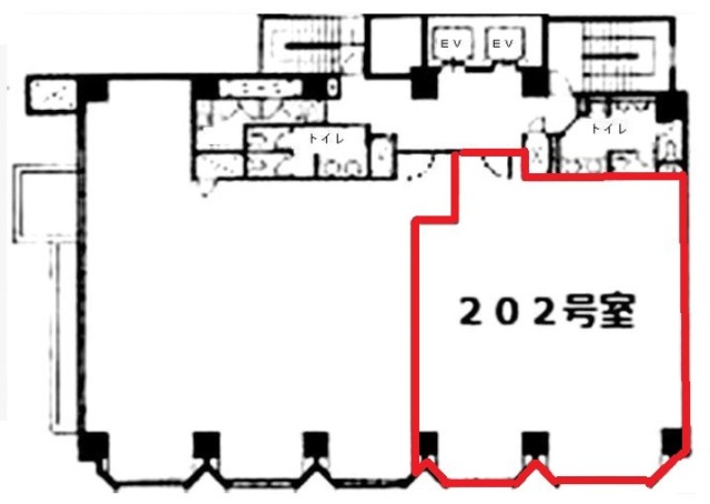 THE PORTAL 新宿御苑202 間取り図