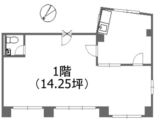 伊藤ビル1F 間取り図