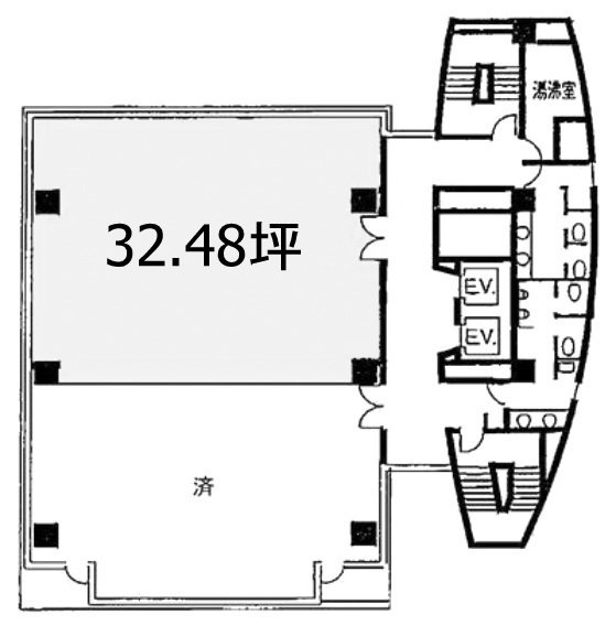 光陽ビルW 間取り図