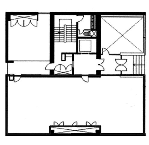 コパカバーナビル1F 間取り図