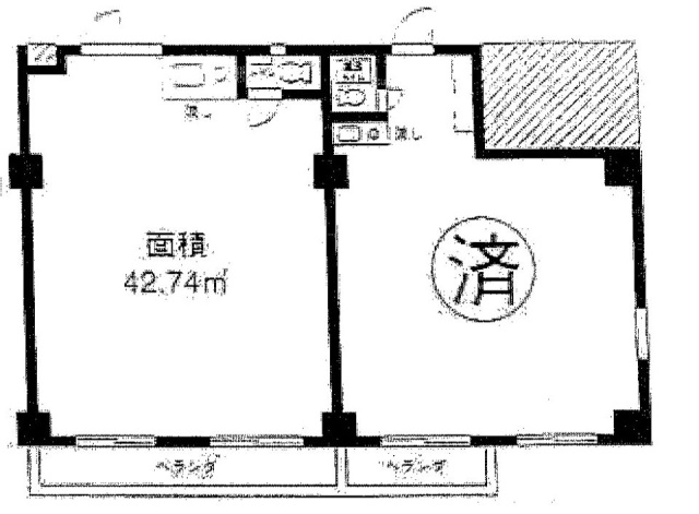 ワイズファーストビル101 間取り図
